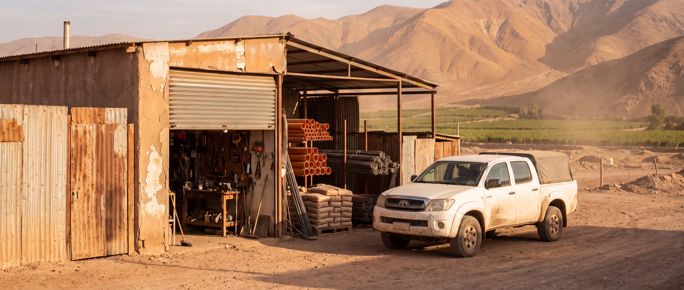 Frontis de Comercial ADE fotografiado en formato panorámico