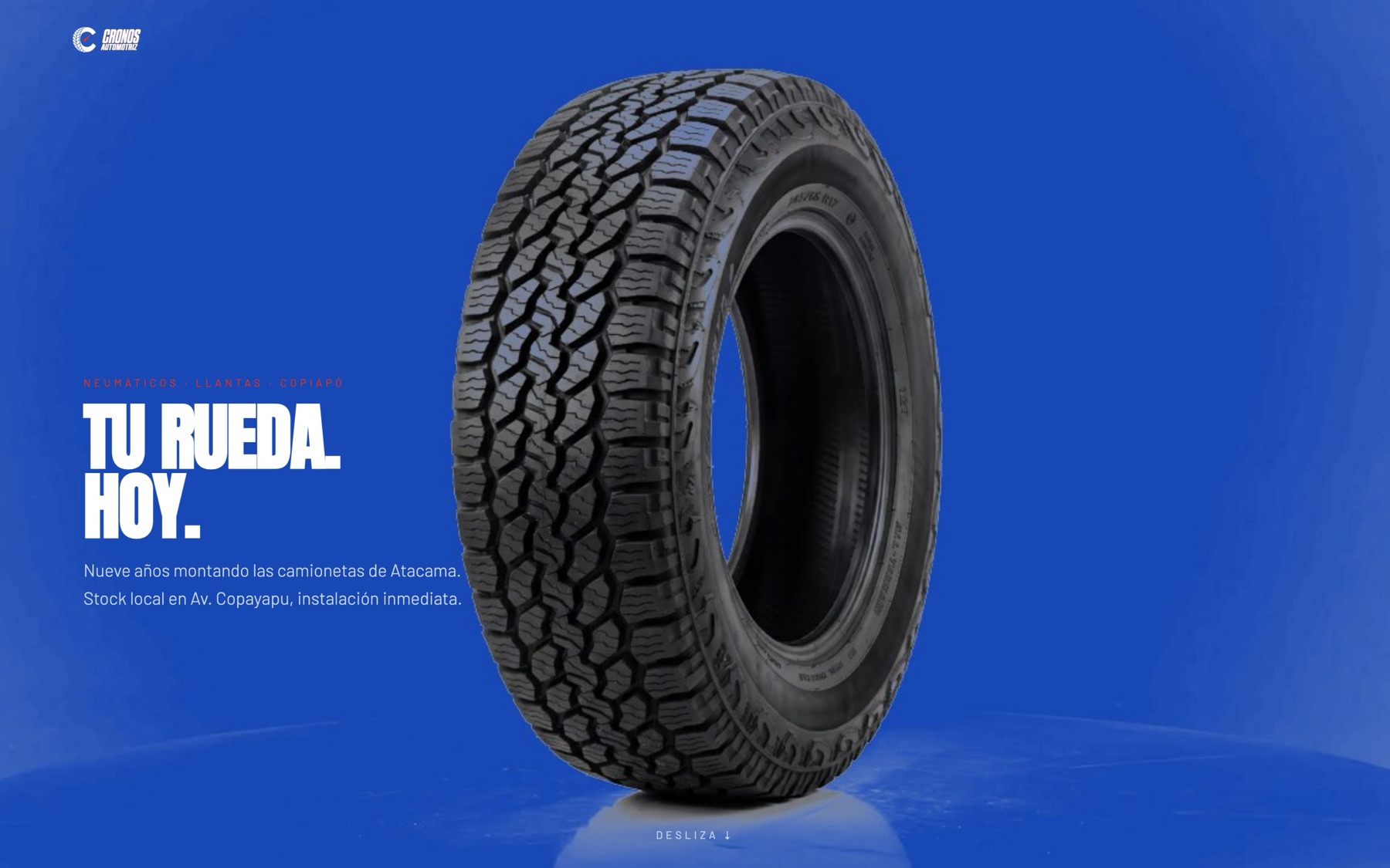 Portada del catálogo CRONOS Automotriz